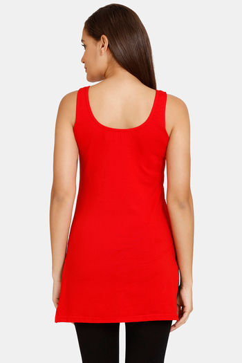 Lady Lyka Cotton Camisole (Pack of 2) - Red Brown — image 4