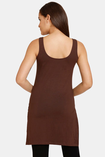 Lady Lyka Cotton Camisole (Pack of 2) - Red Brown — image 9