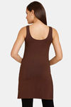 Lady Lyka Cotton Camisole (Pack of 2) - Red Brown — thumbnail 9