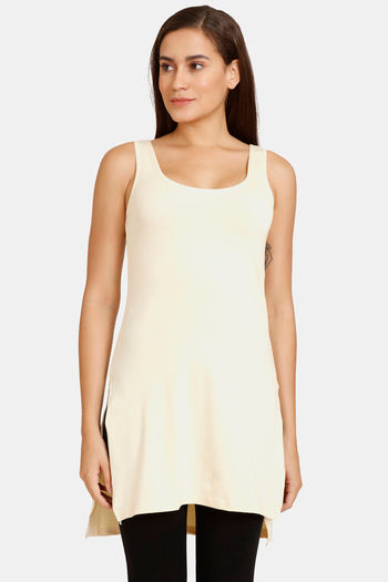 Lady Lyka Cotton Camisole (Pack of 2) - Skin Blue — image 2