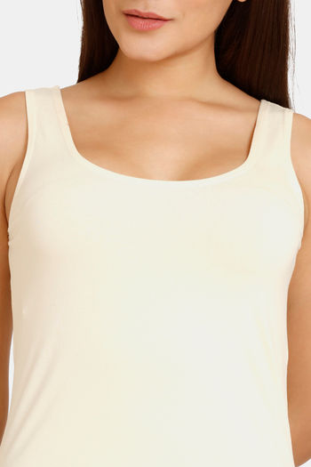 Lady Lyka Cotton Camisole (Pack of 2) - Skin Blue — image 6