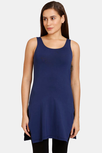 Lady Lyka Cotton Camisole (Pack of 2) - Skin Blue — image 7