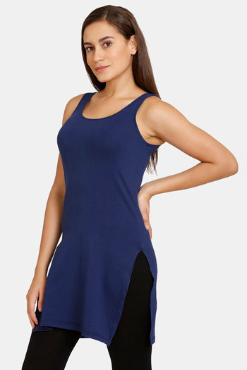 Lady Lyka Cotton Camisole (Pack of 2) - Skin Blue — image 8