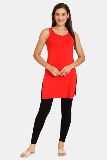 Lady Lyka Cotton Camisole (Pack of 2) - Tomato Black — image 5