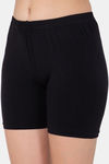 Lady Lyka Cotton Sleep Shorts -Black — thumbnail 7