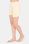 Lady Lyka Cotton Sleep Shorts -Skin — thumbnail 3