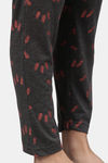 Kryptic Cotton Pyjama - Anthra melange — thumbnail 6