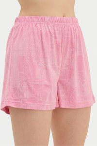 Sweet Dreams Printed Short Set - Pink — thumbnail 7