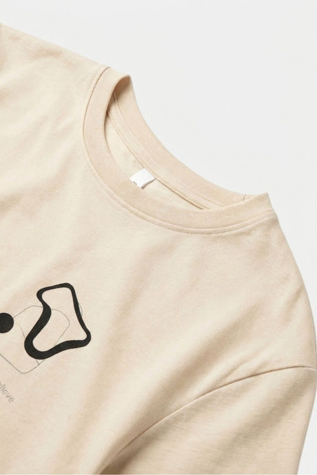 Sweet Dreams Graphic Printed Short Set - Butter — image 3