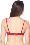 Lovable Lightly Padded Wirefree T-Shirt Bra- Maroon — thumbnail 2
