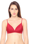 Lovable Lightly Padded Wirefree T-Shirt Bra- Maroon — thumbnail 4