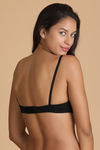 Lovable Single Layered Wirefree Bra- Black — thumbnail 2