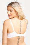 Lovable Double Layered Side Shaping Wirefree Bra- White — thumbnail 3