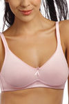 Lovable Seamless Double Layered Wirefree Bra- Baby Pink — thumbnail 3