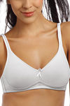 Lovable Seamless Double Layered Wirefree Bra- White — thumbnail 3