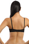 Lovable Double Layered Full Coverage Wirefree Bra- Black  — thumbnail 2