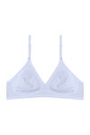 Lovable Cotton Essenuals Wirefree Bra- White — thumbnail 1
