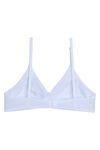 Lovable Cotton Essenuals Wirefree Bra- White — thumbnail 2