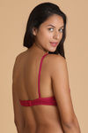 Lovable Cotton Essentials Wirefree Bra- Dark Pink — thumbnail 2