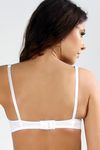 Lovable Double Layered Cotton Wirefree Bra- White — thumbnail 2