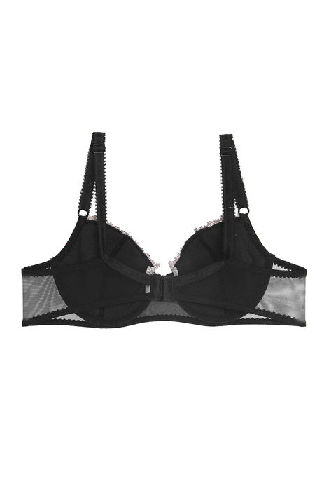 Lovable Embroidered Cups Underwired Bra- Black — image 2
