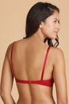 Lovable Seamless Crossover Wirefree Bra- Red — thumbnail 3