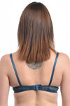 Lovable All Over Lace Sheer Wirefree Bra- Teal — thumbnail 2