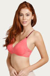 Lovable Double Layered Minimiser Bra- Pink — thumbnail 2