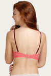 Lovable Double Layered Minimiser Bra- Pink — thumbnail 3