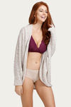 Lovable Double Layered Minimiser Bra- Wine — thumbnail 4