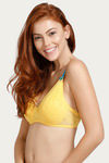 Lovable Double Layered Minimiser Bra- Yellow — thumbnail 2