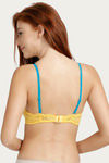 Lovable Double Layered Minimiser Bra- Yellow — thumbnail 3