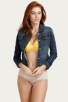 Lovable Double Layered Minimiser Bra- Yellow — thumbnail 4