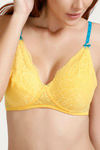 Lovable Double Layered Minimiser Bra- Yellow — thumbnail 5