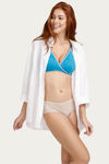 Lovable Double Layered Wirefree Bra- Blue — thumbnail 4