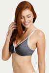 Lovable Double Layered Wirefree Bra- Grey — thumbnail 2