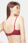 Lovable Padded Wirefree T-Shirt Bra - Maroon — thumbnail 4