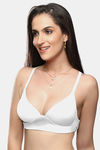 Lovable Padded Wirefree Ultra Smooth Super Support Bra - White — thumbnail 2