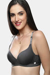 Lovable Padded Wired T-Shirt Bra - Grey — thumbnail 2