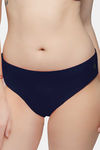 Lovable Mid Rise Seamless Bikini Panty - Navy Blue — thumbnail 1