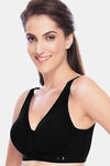 Lovable High Impact Moisture Wicking Sports Bra - Black — thumbnail 2