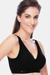 Lovable High Impact Moisture Wicking Sports Bra - Black — thumbnail 3