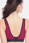 Lovable High Impact Moisture Wicking Sports Bra - Pink — thumbnail 4