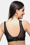 Lovable Low Impact Sports Bra With Removable Padding - White — thumbnail 2