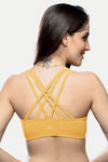 Lovable Low Impact Sports Bra - Yellow — thumbnail 4