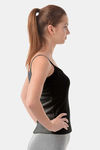 Lovable Thermal Sleep Camisole - Black — thumbnail 3