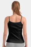Lovable Thermal Sleep Camisole - Black — thumbnail 4