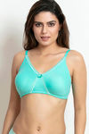 Zivame Essentials Single Layered Non Wired 3/4th Coverage T-Shirt Bra - Aqua Sky — thumbnail 1