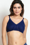Zivame Essentials Single Layered Non Wired 3/4th Coverage T-Shirt Bra - Blue Ribbon — thumbnail 1