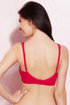 Rosaline No Shrinkage Anti Spillage Three Fourth Coverage Bra- Rose — thumbnail 2